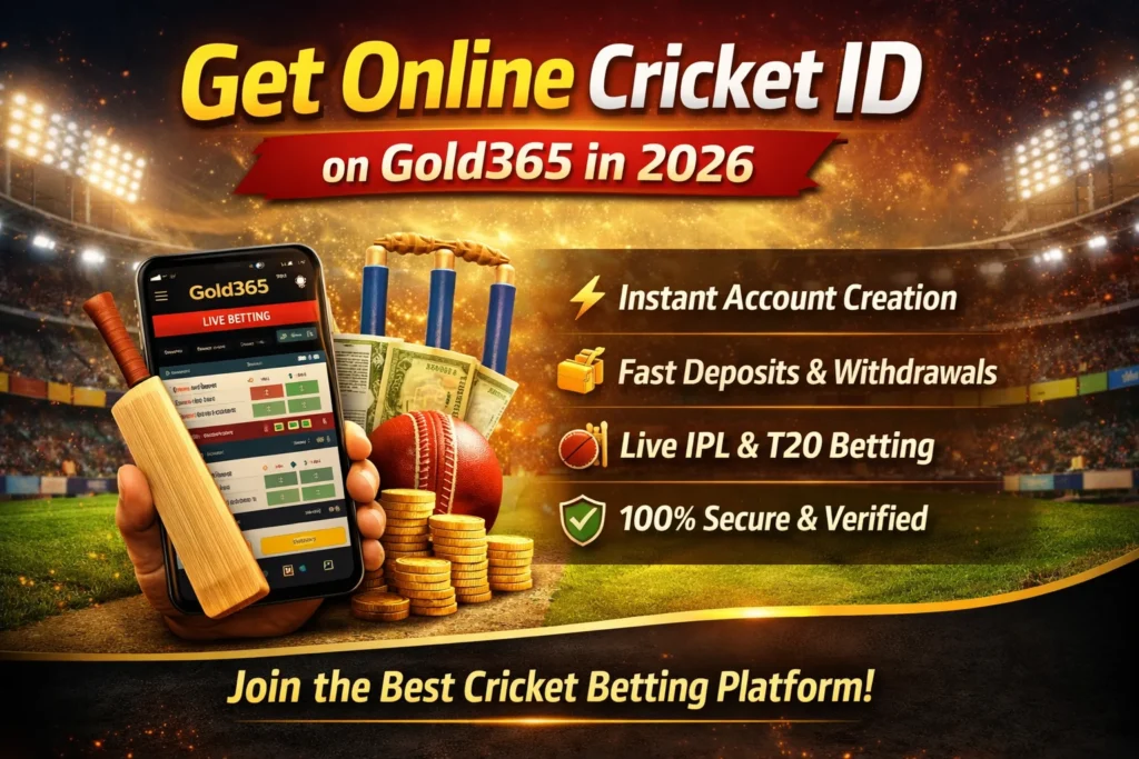 Get online cricket betting ID benefits and features banner