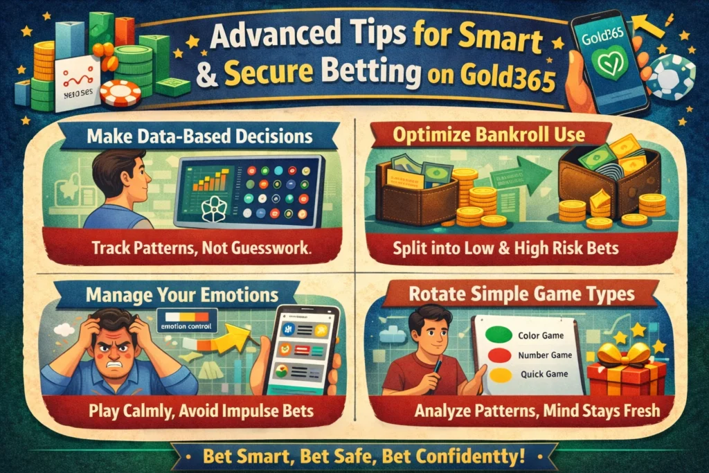 Advanced tips for smart and secure betting on Gold365.