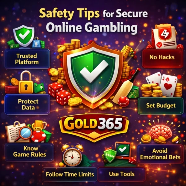 Online gambling responsible gaming strategies on Gold365