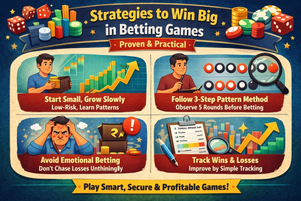 Smart strategies to win big in betting games on Gold365.