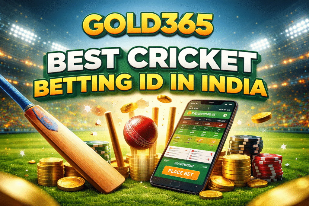 Best Cricket Betting ID in India with Gold365 online cricket betting platform and live betting options