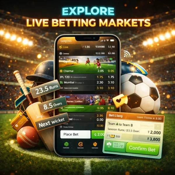 Creating a Sport Betting ID on Gold365 platform for live sports betting access