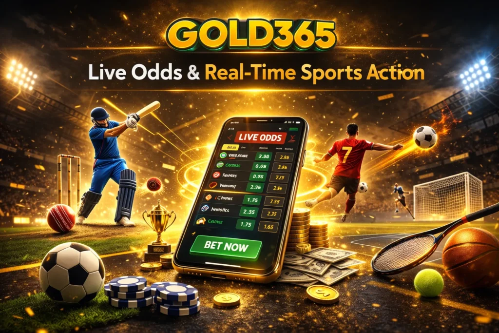 Gold365 secure Sport Betting ID login screen with strong password protection on sports betting platform.