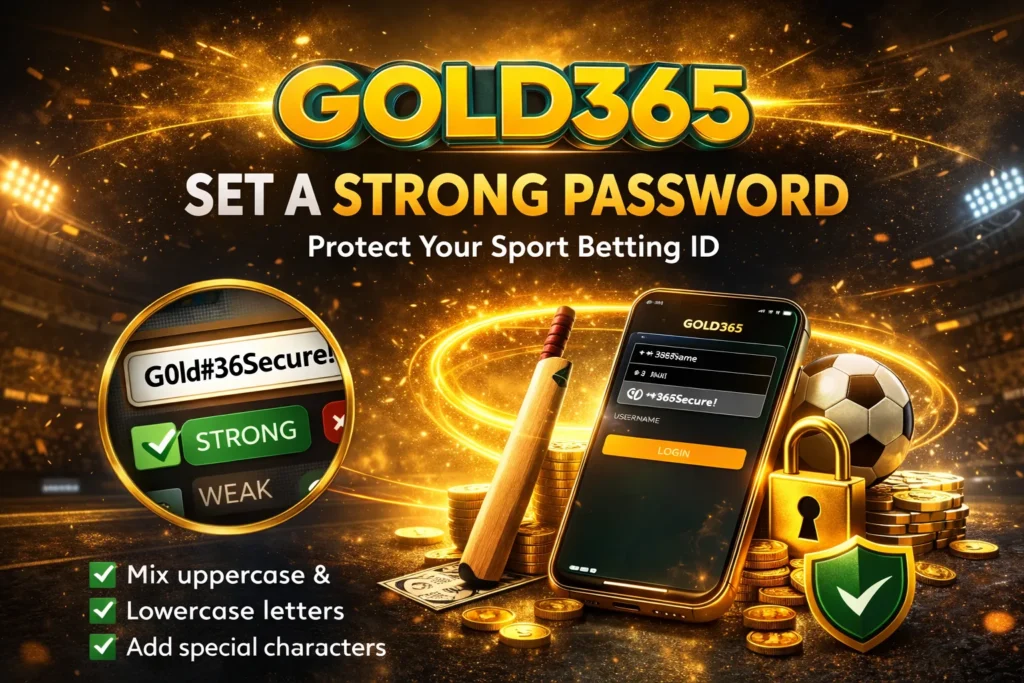 Gold365 sports betting platform showing live odds, in-play betting, and real-time sports action.