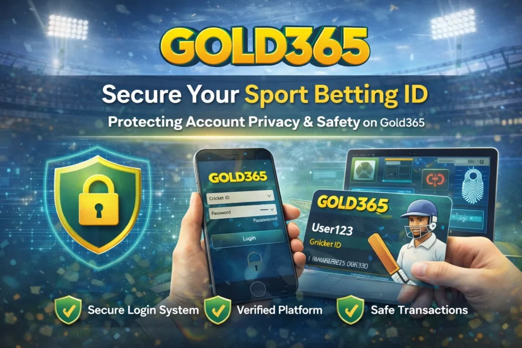Gold365 secure sport betting ID platform with safe login system and protected cricket ID accounts