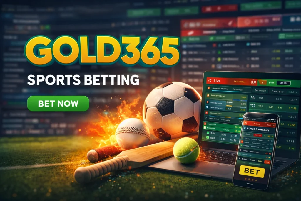 Gold365 sports betting book platform with live sports odds and secure sport betting ID access