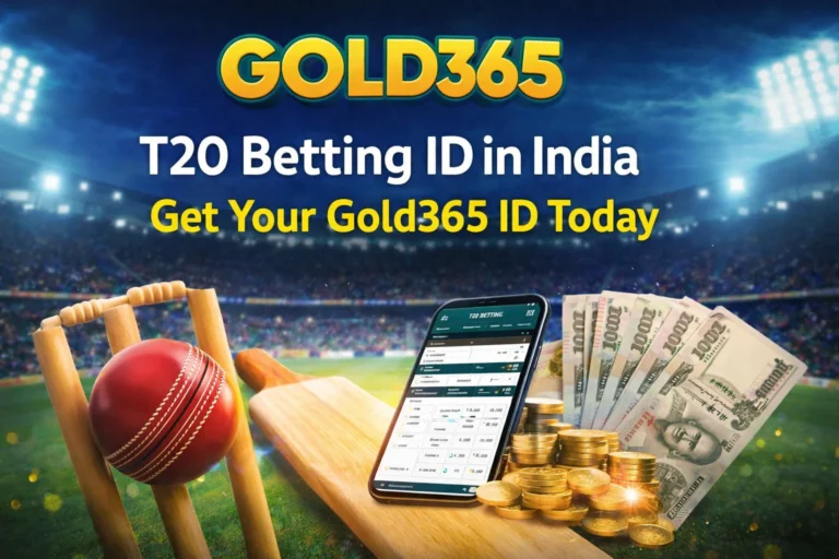 Gold365 T20 Betting ID platform for online cricket betting in India