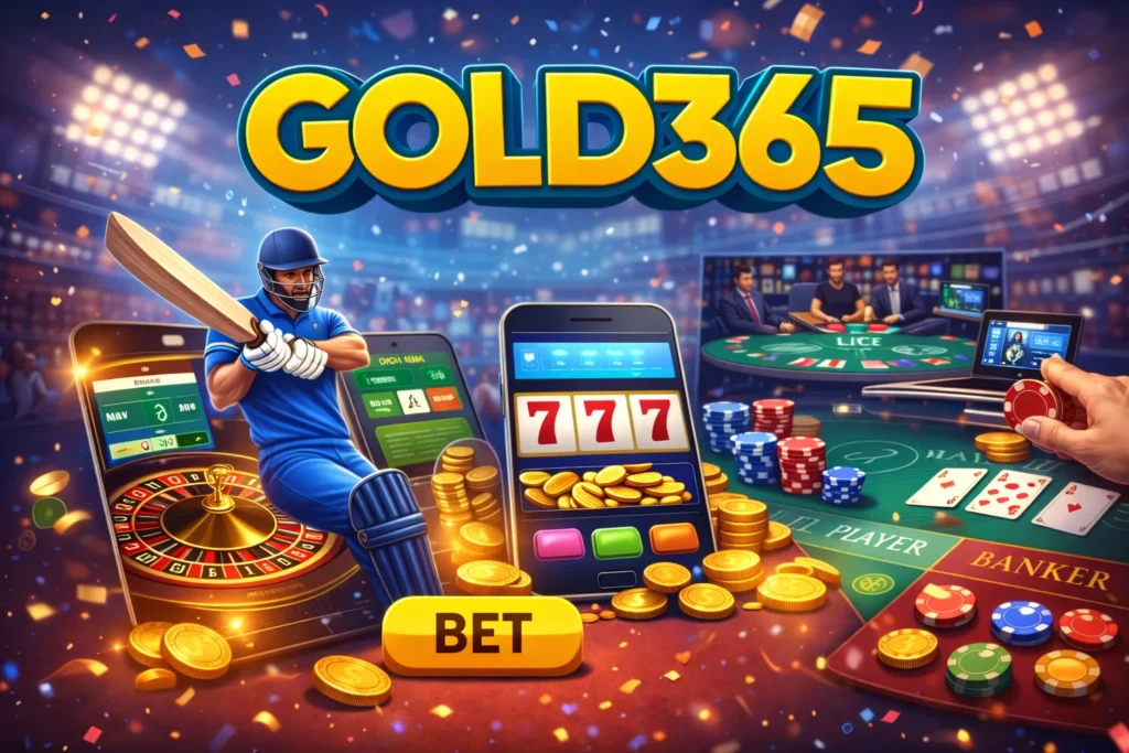 How to start online games gambling on Gold365 using mobile betting casino games and sports betting