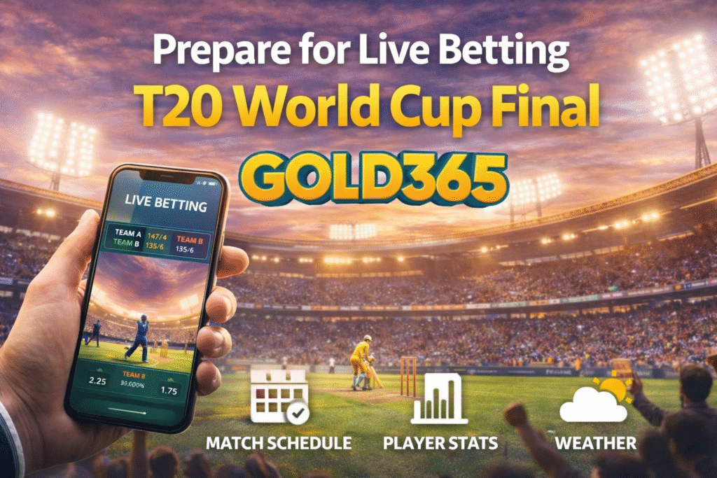 Why betting on the T20 World Cup Final is popular among cricket fans on Gold365