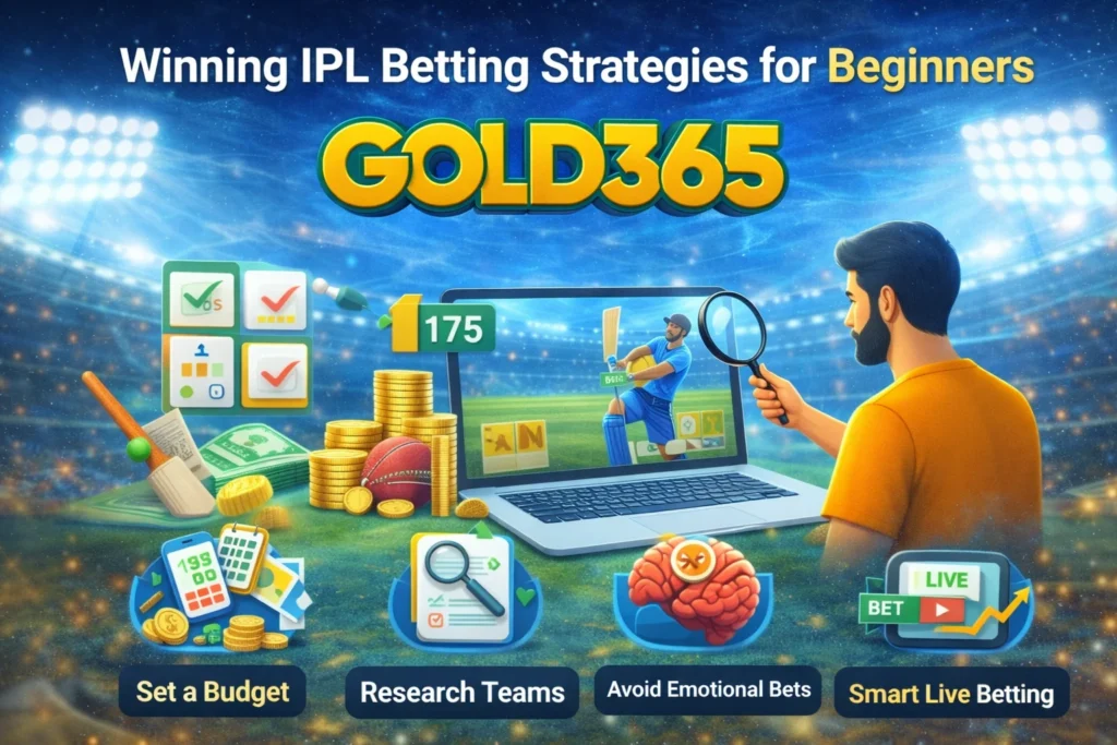 IPL betting strategies for beginners on Gold365 budget planning and smart betting